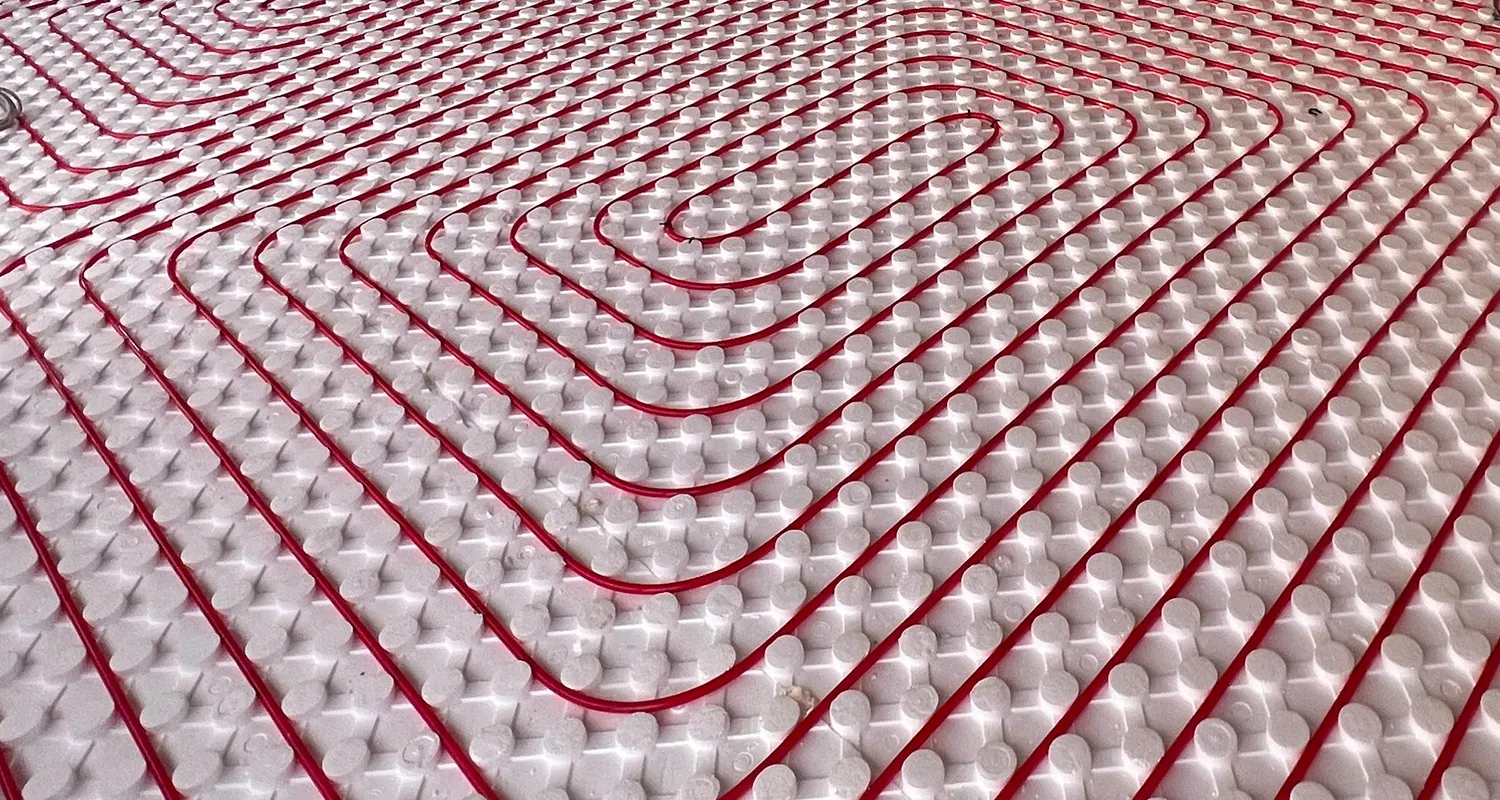 Yerden ısıtma sisteminin kurululumu